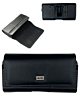 EVO 5.5" Horizontal Pouch with Belt Clip - BLACK (Only Ground Shipping)