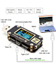 ChargerLAB Power-Z KM001 Pro CPortable USB-PD Digital Voltmeter and Ammeter Power Bank Tester