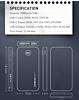 LDNIO PQ10 Ultra-thin Digital Display Power Bank (10000 mAh / 22.5W) (Only Ground Shipping)