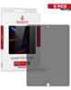QUARTZ Privacy Tempered Glass for iPad Pro 9.7 / Air 1 / Air 2 / iPad 5 / iPad 6 (Pack of 5)