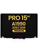 LCD Assembly (SPACE GRAY) (Premium) for MacBook Pro 15" Touch Bar (A1990 / Late 2018 / Early 2019)