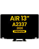 LCD Assembly (SPACE GRAY) (Premium) for MacBook Air 13" Retina (A2337 / Late 2020) (M1)