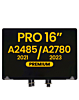 LCD Assembly (SPACE GRAY) (Premium) for MacBook Pro 16" (A2485 / Late 2021) / (A2780 / Late 2023)