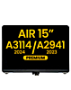 LCD Assembly (MIDNIGHT) (Premium) for Macbook Air 15" (A3114 / 2024) / (A2941 / Mid 2023)