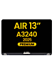 LCD Assembly (MIDNIGHT) for MacBook Air 13" (A3240 / Early 2025) (Premium)