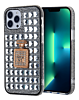 Crystal Stones Case with Perfume Adornment - CLEAR for iPhone 8P / 7P (Only Ground Shipping)