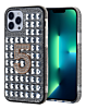 Crystal Stones Case with Five Adornment - CLEAR for iPhone 8P / 7P (Only Ground Shipping)