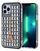 Crystal Stones Case with Paris Adornment - CLEAR for iPhone 8P / 7P (Only Ground Shipping)