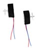 Left and Right Vibrator for PlayStation 4 Controllers (2 Piece Set)