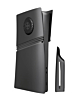 Faceplate Cover (BLACK) for PlayStation 5 Pro (Disc Edition) (V2) (NO LOGO) (Only Ground Shipping)