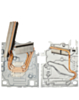 Heat Sink For PlayStation 5 Slim (2 Piece Set)