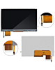 LCD Assembly for PlayStation Portable PSP 3000