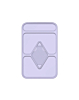 MagSafe Foldable Magnetic Power Bank (PURPLE) 15W Wireless  / 20W PD Power Bank with USB-C (5000 mAh) (Only Ground Shipping)