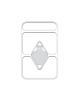 MagSafe Foldable Magnetic Power Bank (WHITE) 15W Wireless  / 20W PD Power Bank with USB-C (5000 mAh) (Only Ground Shipping)