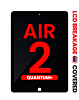 Quantum+ iPad Air 2 LCD Assembly (BLACK) (Sleep / Wake Sensor Flex Pre-Installed) (Exclusive LCD Breakage Warranty)