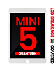 Quantum+ iPad Mini 5 LCD Assembly (WHITE) (Sleep / Wake Sensor Flex Pre-Installed) (Exclusive LCD Brakage Warranty)