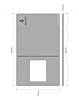 QUARTZ Anti-Slip Silicone Pad for Tempered Glass Installation Compatible with iPhone 17 Series (GRAY)