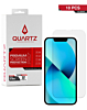 QUARTZ Clear Tempered Glass for iPhone 13 Mini (Pack of 10)