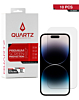 QUARTZ Clear Tempered Glass for iPhone 14 Pro Max (Pack of 10)