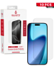 QUARTZ Clear Tempered Glass for iPhone Air (Pack of 10)