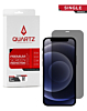 QUARTZ Privacy Tempered Glass for iPhone 12 / 12 Pro (Single Pack)