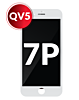 LCD Assembly with Steel Plate for iPhone 7 Plus (WHITE) (Aftermarket / QV5)