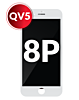 LCD Assembly with Steel Plate for iPhone 8 Plus (WHITE) (Aftermarket / QV5)