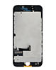 LCD Assembly with Steel Plate for iPhone 7 (BLACK) (Aftermarket / QV6)