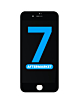 LCD Assembly with Steel Plate for iPhone 7 (BLACK) (Aftermarket / QV6)