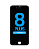 LCD Assembly with Steel Plate for iPhone 8 Plus (BLACK) (Aftermarket / QV6)