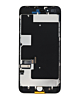 LCD Assembly with Steel Plate for iPhone 8 Plus (BLACK) (Aftermarket Incell / QV7) (Exclusive LCD Breakage)