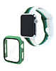 iWatch 40mm Rainbow Silicone Soft Band & Bumper Case with Tempered Glass - 4 (Only Ground Shipping)