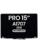 LCD Assembly (SILVER) (Refurbished) for MacBook Pro 15" with Touch Bar (A1707 / Late 2016)