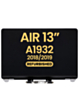 LCD Assembly (SPACE GRAY) (Refurbished) for MacBook Air 13" Retina (A1932 / Mid 2019) (A2179 / Early 2020)
