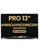 LCD Assembly (SILVER) (Refurbished) for MacBook Pro 13" (A1989 / Late 2018 / Early 2019) (A2159 / Mid 2019) (A2289 / A2251 / Mid 2020)