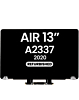 LCD Assembly (SILVER) (Refurbished) for MacBook Air 13" Retina (A2337 / Late 2020) (M1)