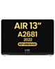 LCD Assembly (SPACE GRAY) (Refurbished) for MacBook Air 13" (A2681 / Mid 2022)