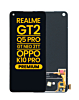 OLED Assembly without Frame for Realme GT2 / Q5 Pro / GT Neo 3T / OPPO K10 Pro (Premium)