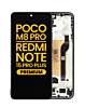OLED Assembly with Frame for Xiaomi Poco M8 Pro 5G / Redmi Note 15 Pro+ 5G (BLACK) (Premium)