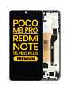 OLED Assembly with Frame for Xiaomi Poco M8 Pro 5G / Redmi Note 15 Pro+ 5G (GLACIER BLUE) (Premium)