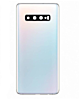 Order the back glass with camera lens for Galaxy S10 US and International, service pack, in Prism White.