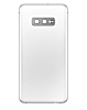 Order the back glass with camera lens and adhesive for Galaxy S10E in Ceramic White, no logo.