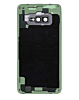 Back Glass with Camera Lens and Adhesive for Galaxy S10E (NO LOGO) (PRISM BLACK)