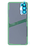 Back Glass with Camera Lens and Adhesive for Galaxy S20 (NO LOGO) (CLOUD BLUE)