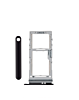 Stock up on the Dual SIM Card Tray for Galaxy S20 Ultra, S20 Plus, and S20 in Cosmic Black.