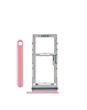 Grab wholesale deals on the Dual SIM Card Tray for Galaxy S20 Ultra, S20 Plus, and S20 in Cloud Pink.