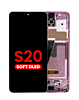 Grab wholesale deals on the OLED assembly with frame for the Galaxy S20 G980 and G981, not compatible with Verizon, in Cloud Pink, Aftermarket OLED.