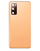 Purchase the Back Glass with Camera Lens and Adhesive for Galaxy S20 FE, No Logo, Cloud Orange.