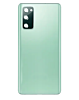 Grab wholesale deals on the Back Glass with Camera Lens and Adhesive for Galaxy S20 FE, No Logo, Cloud Mint.