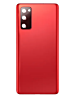 Buy the Back Glass with Camera Lens and Adhesive for Galaxy S20 FE, No Logo, Cloud Red.